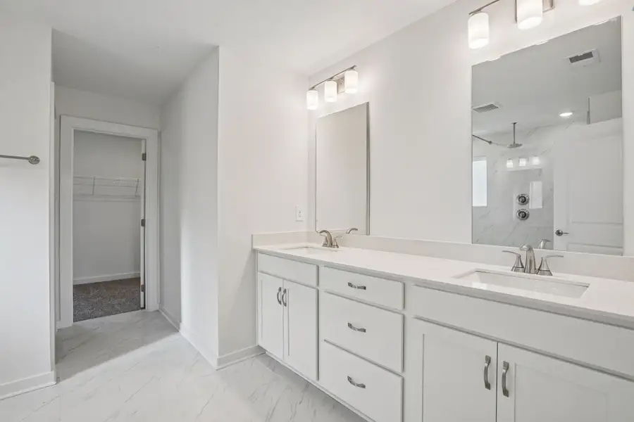 Furnished interior view inside a new home in Mansker Farms - Bronze Series, Hendersonville (Image 6).