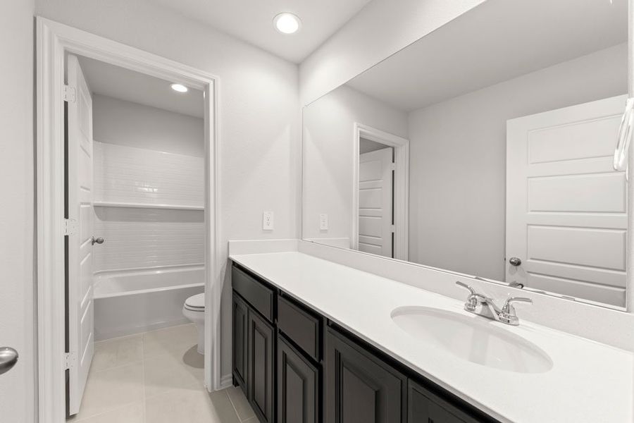 Representative exterior photo of a completed home built from the Maple by Impression Homes in ValleyBrooke, Mesquite, TX (Image 16).