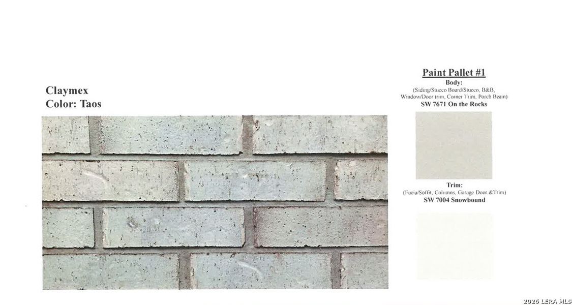 Sample of building materials used in homes in Summerlin, San Antonio (Image 3). Sample of building materials used in homes in Summerlin, San Antonio (Image 3).