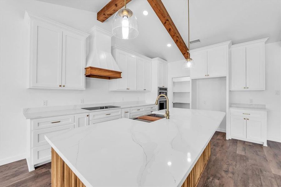 Furnished interior view inside a new home in , Hewitt (Image 6).