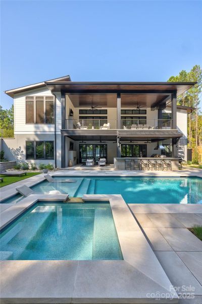 Front exterior of a new home in , Belmont, NC, highlighting curb appeal (Image 19).