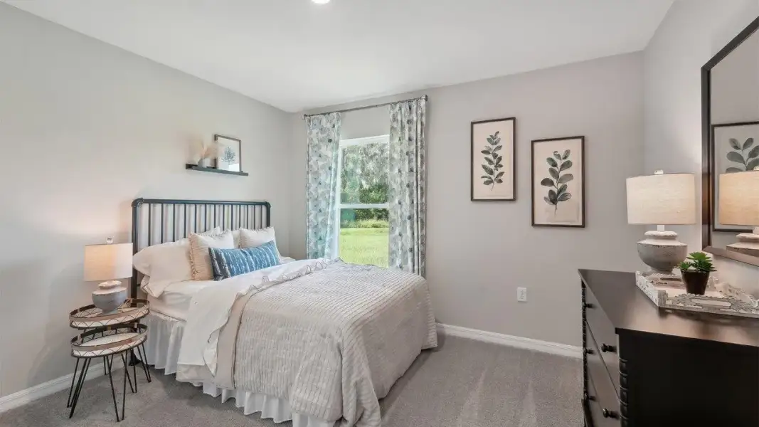 Furnished interior view inside a new home in Balm Grove, Wimauma (Image 22).