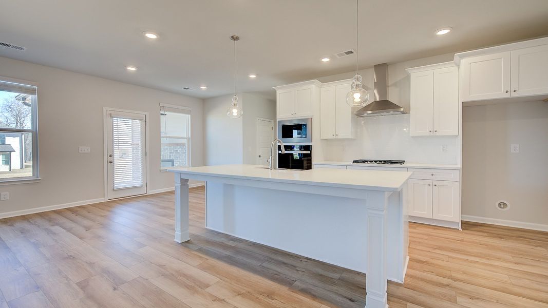 Furnished interior view inside a new home in Westwind Estates, Hampton (Image 9).
