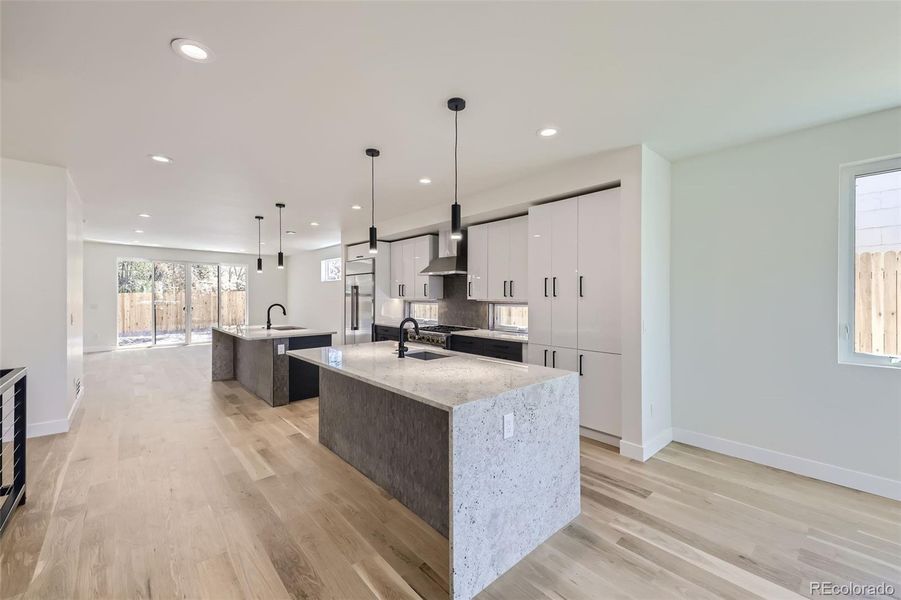 Furnished interior view inside a new home in , Denver (Image 17).