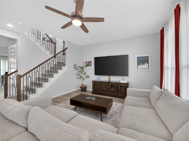 Furnished interior view inside a new home in , Liberty Hill (Image 7).