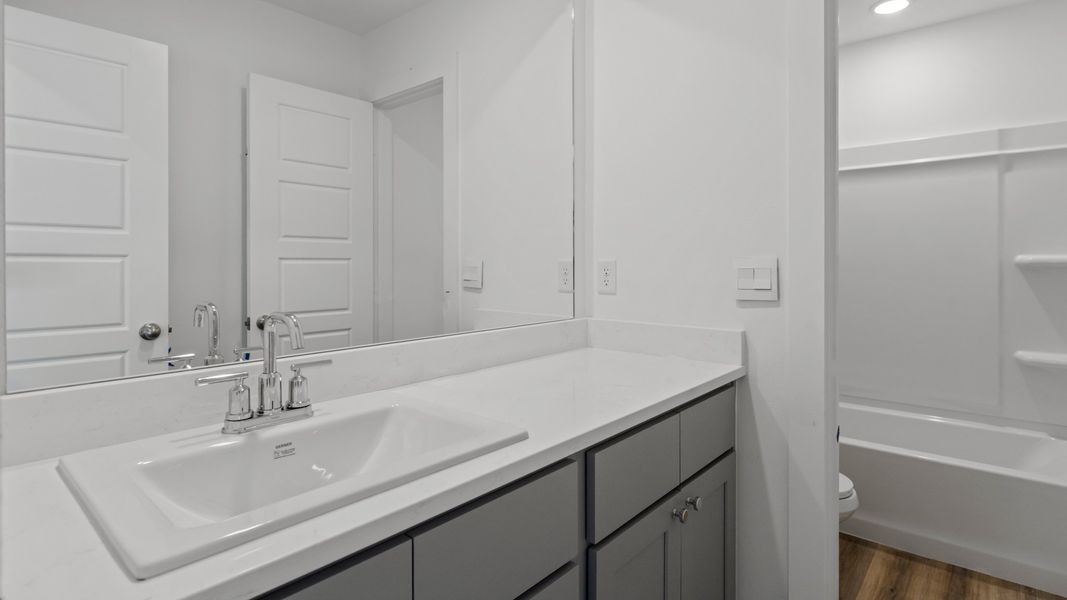 Representative furnished interior of a home built from the The Nolan by D.R. Horton in Overlook West, Wolfforth (Image 12). Representative furnished interior of a home built from the The Nolan by D.R. Horton in Overlook West, Wolfforth (Image 12).