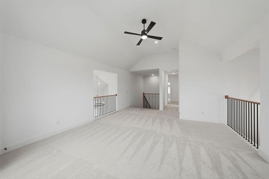 Spacious, unfurnished interior of a new home in The Homestead - 62', Rockwall (Image 30).
