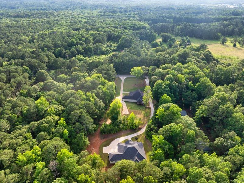 Front exterior of a new home in , Oxford, GA, highlighting curb appeal (Image 41). Front exterior of a new home in , Oxford, GA, highlighting curb appeal (Image 41).