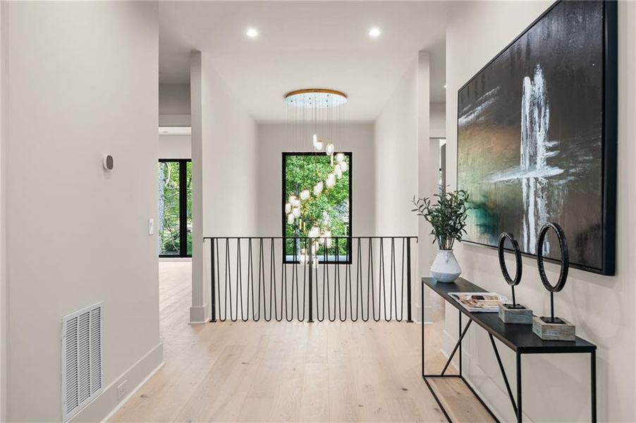 Furnished interior view inside a new home in , Atlanta (Image 37).