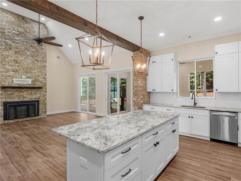 Furnished interior view inside a new home in , Griffin (Image 12).