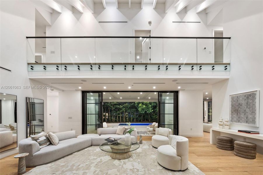 Furnished interior view inside a new home in , Coral Gables (Image 20).