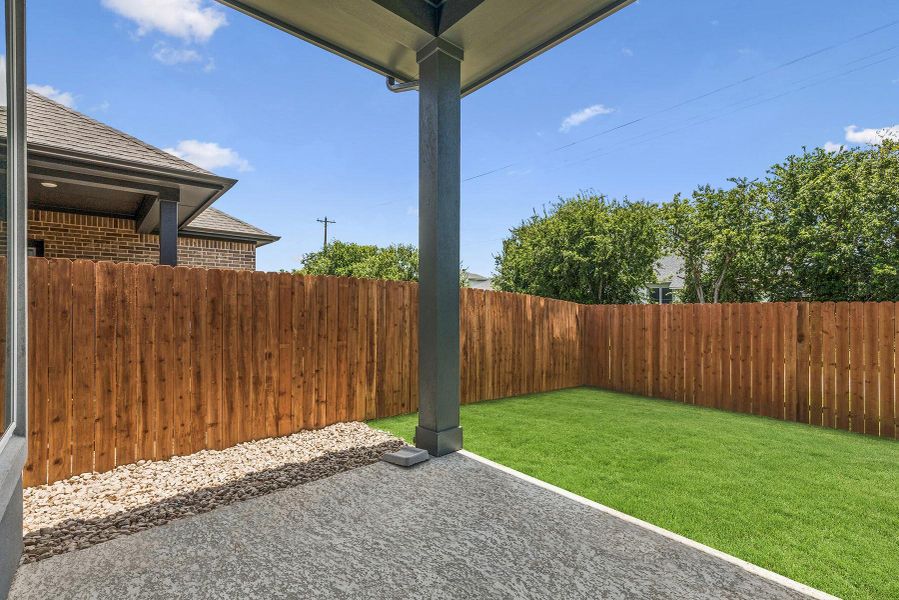 View from Covered Patio View from Covered Patio