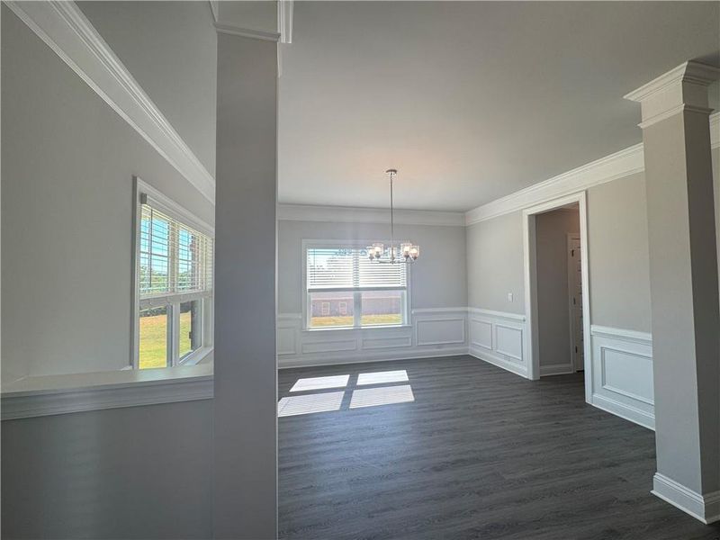 Spacious, unfurnished interior of a new home in Tuscany Hills, Douglasville (Image 22). Spacious, unfurnished interior of a new home in Tuscany Hills, Douglasville (Image 22).