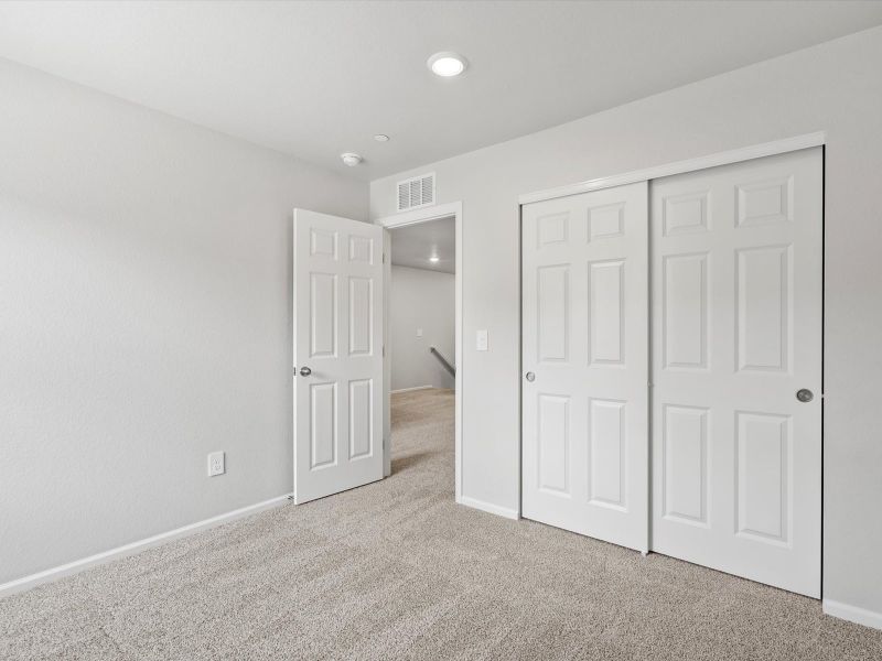 Spacious, unfurnished interior of a new home in Poudre Heights: The Meadow Collection, Windsor (Image 16).