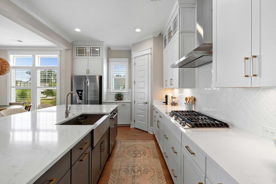 Furnished interior view inside a new home in , Mount Pleasant (Image 38).