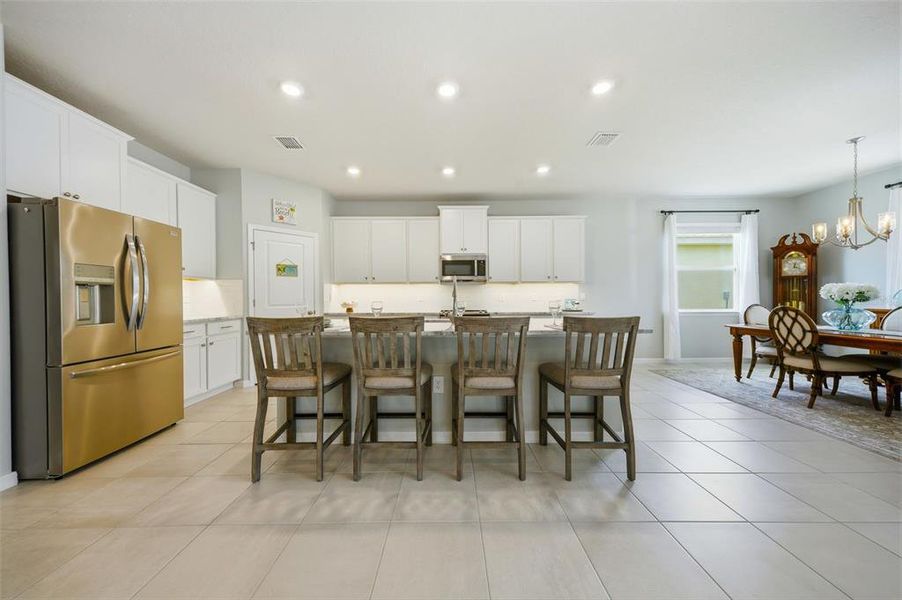 Furnished interior view inside a new home in Solera at Lakewood Ranch, Bradenton (Image 20).