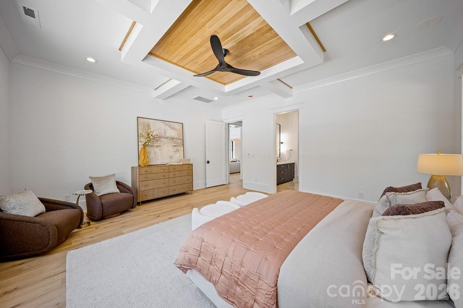 Furnished interior view inside a new home in , Charlotte (Image 34).