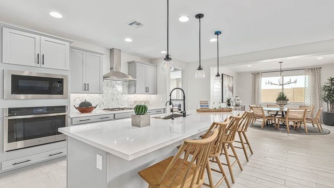 Furnished interior view inside a new home in Stonehaven, Glendale (Image 13).