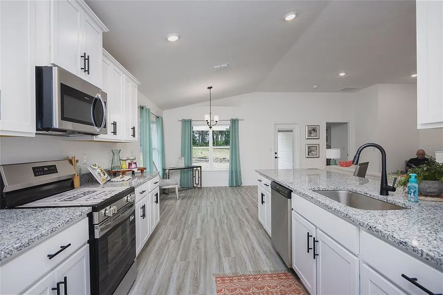 Furnished interior view inside a new home in Briarwood, Alachua (Image 13).