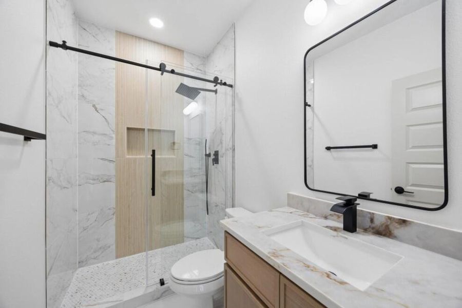 Furnished interior view inside a new home in , Sherman (Image 12).