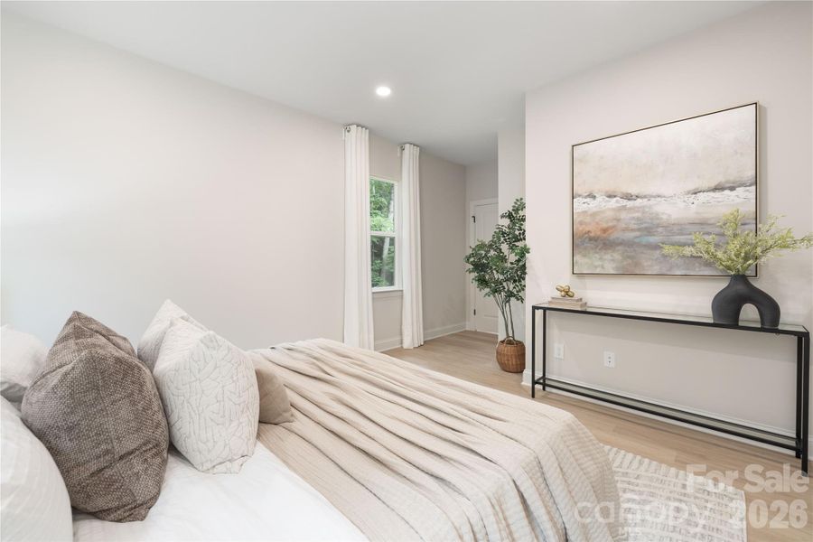 Furnished interior view inside a new home in , Charlotte (Image 4).