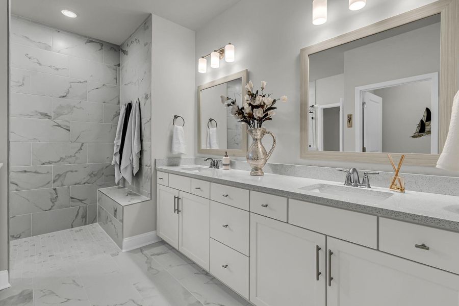 Furnished interior view inside a new home in , Summerville (Image 42).
