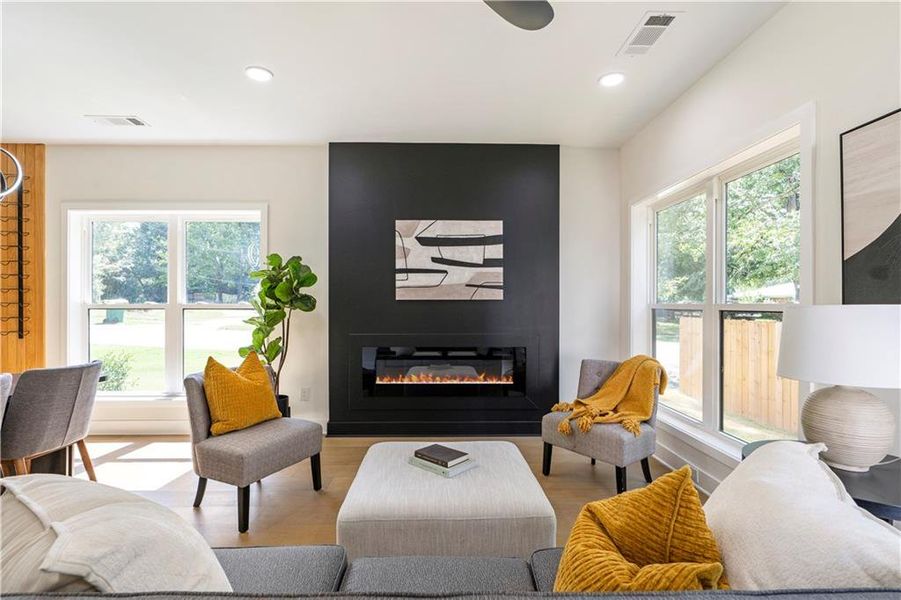Furnished interior view inside a new home in , Forest Park (Image 30).