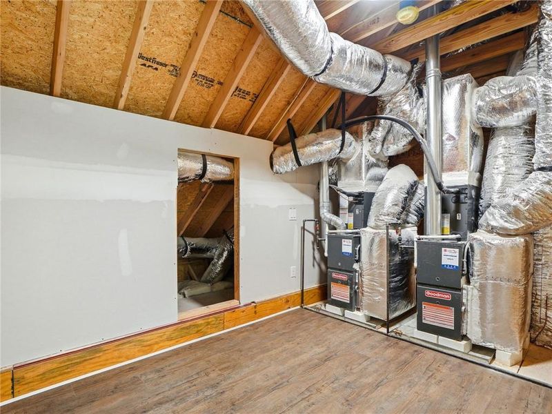 In-progress construction of a new home in , Marietta, GA (Image 55).