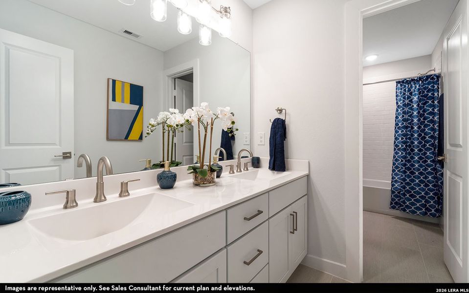 Furnished interior view inside a new home in , San Antonio (Image 27).