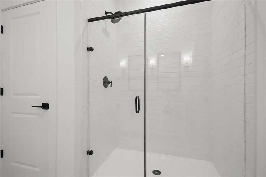 Primary bath with huge shower