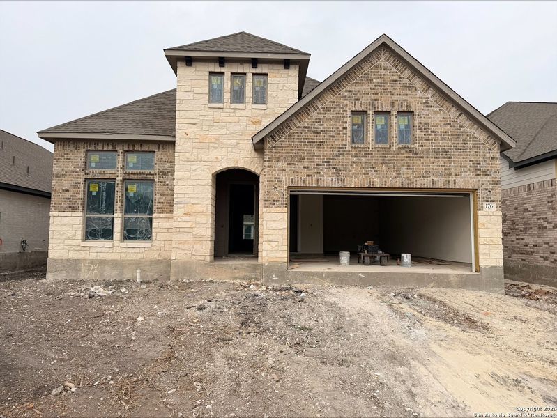 In-progress construction of a new home in Nopal Valley, San Antonio, TX (Image 13).