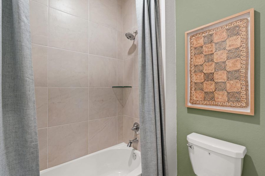 Furnished interior view inside a new home in Santa Rita Ranch, Liberty Hill (Image 16).