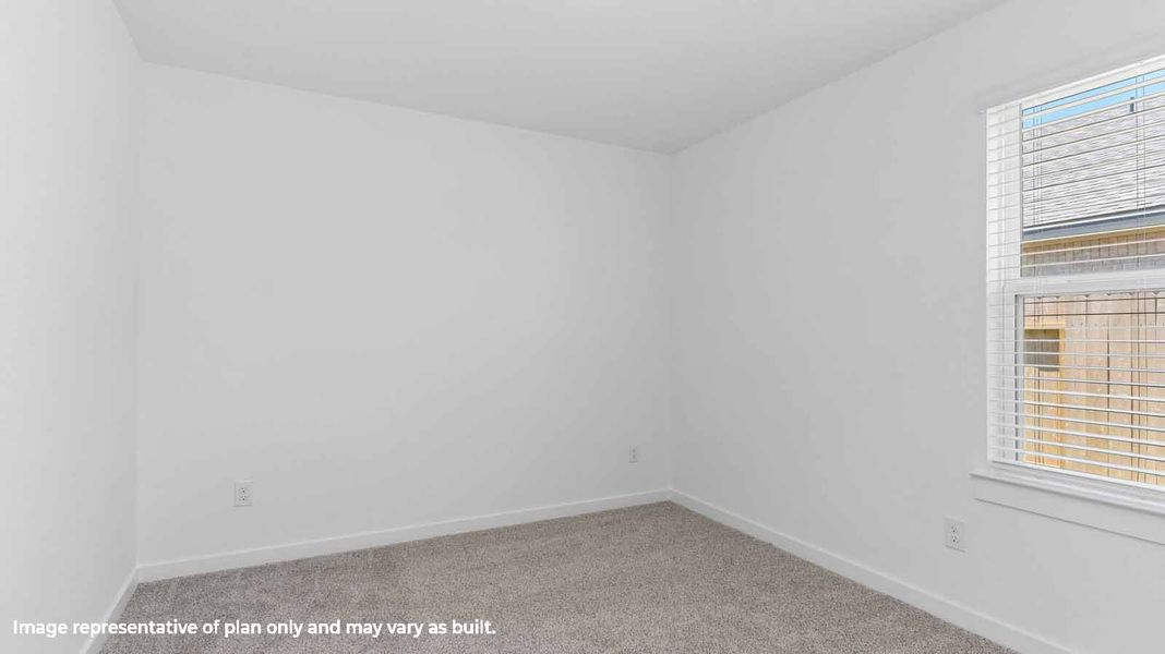 Spacious, unfurnished interior of a new home in Canterra Creek 45' and 50' Homesites, Iowa Colony (Image 13).