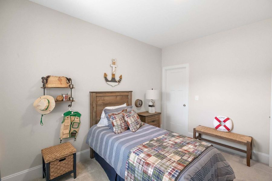 Representative furnished interior of a home built from the Carver by Caviness & Cates Communities in Maggie Way, Wendell (Image 91).