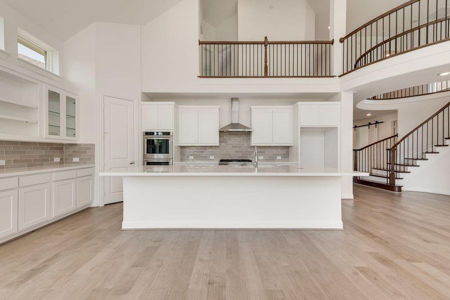 Furnished interior view inside a new home in South Pointe, Mansfield (Image 6).