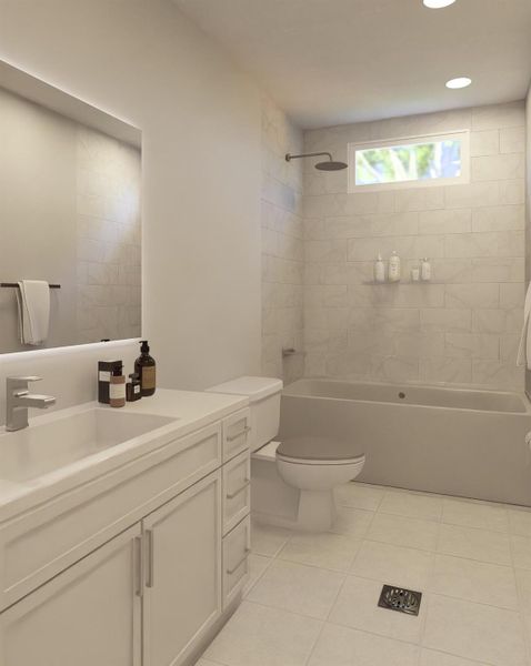 Furnished interior view inside a new home in , Palm Bay (Image 17).