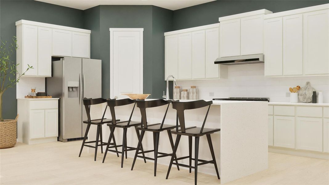 Furnished interior view inside a new home in The Preserve at Rosenberg, Rosenberg (Image 11).