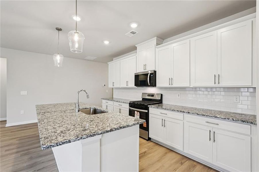 Furnished interior view inside a new home in Westmont Preserve, Powder Springs (Image 10). Furnished interior view inside a new home in Westmont Preserve, Powder Springs (Image 10).