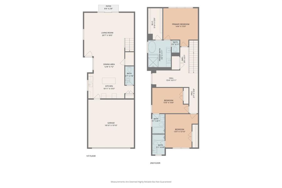 2D floor plan layout of this home in , Houston, TX (Image 4).