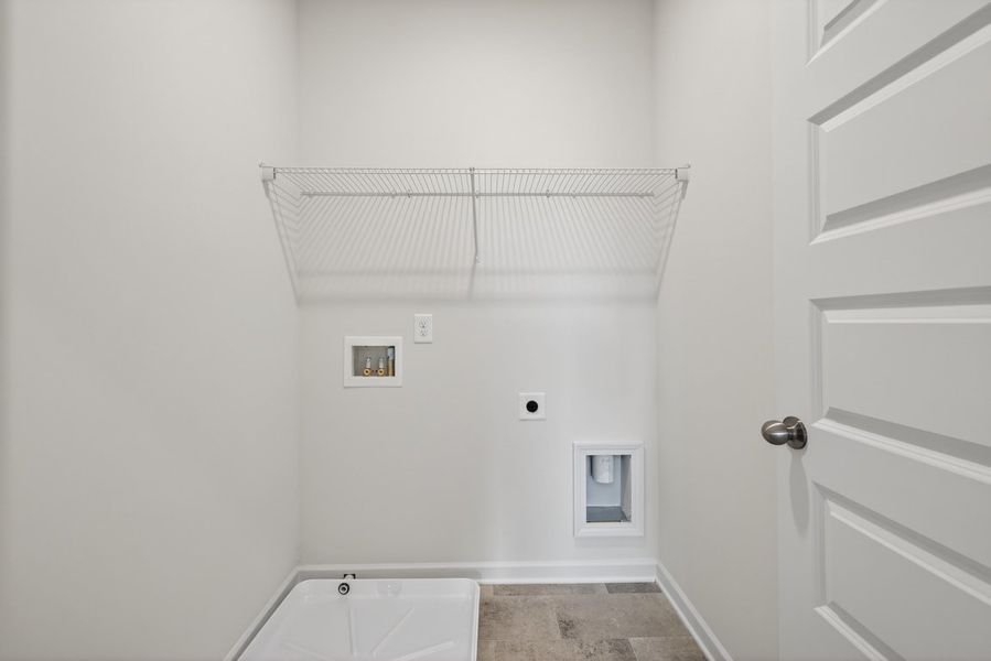 Spacious, unfurnished interior of a new home in The Andros, Dalton (Image 32).