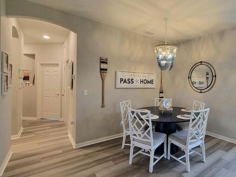 Furnished interior view inside a new home in , Parrish (Image 37).