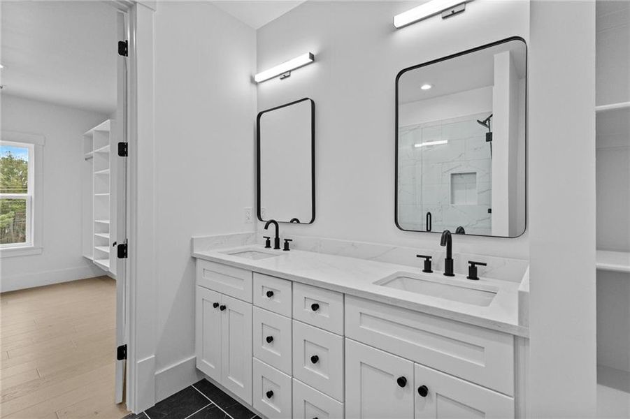 Furnished interior view inside a new home in , Dacula (Image 41).