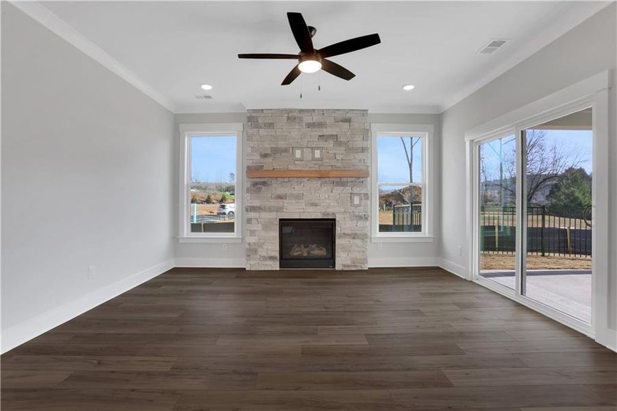 Spacious, unfurnished interior of a new home in Marble Tree, Ball Ground (Image 42).