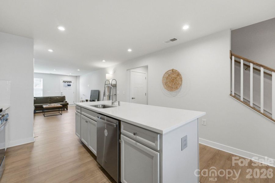 Furnished interior view inside a new home in , Troutman (Image 9).