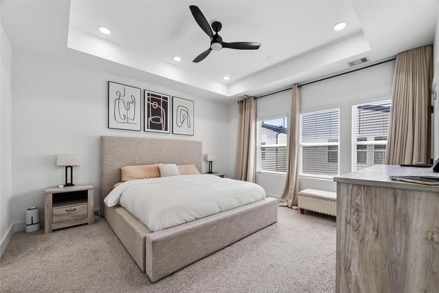 Furnished interior view inside a new home in , Houston (Image 30). Furnished interior view inside a new home in , Houston (Image 30).