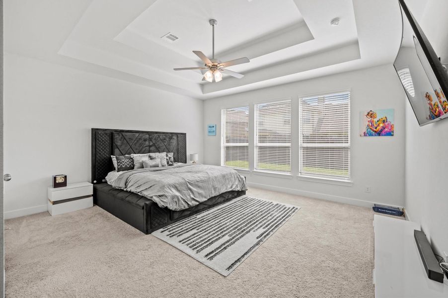 Furnished interior view inside a new home in McCrary Meadows, Richmond (Image 15).