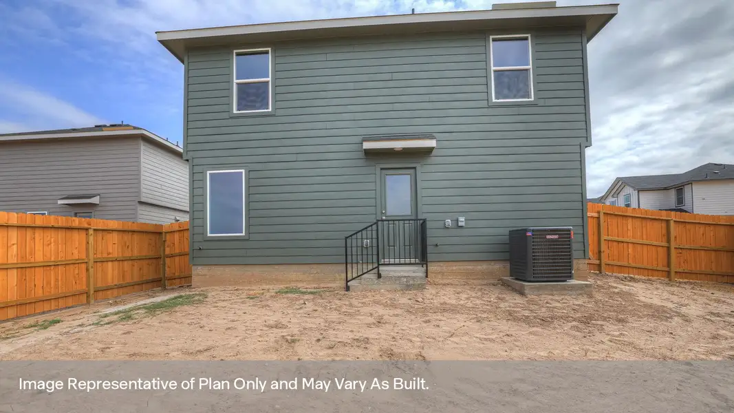 Exterior details and patio area of a home in Sunset Oaks, Maxwell (Image 3).