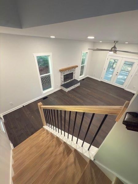 Spacious, unfurnished interior of a new home in , Ellijay (Image 10).