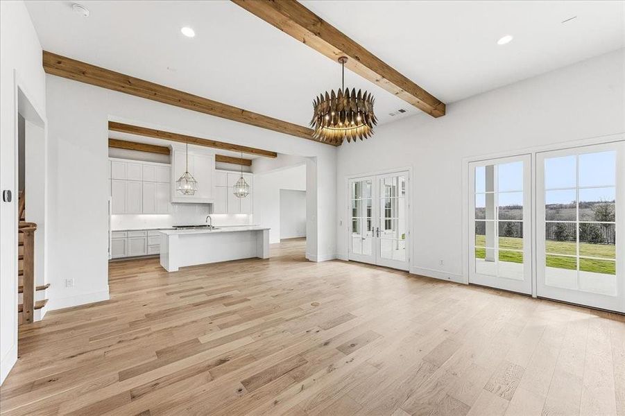 Spacious, unfurnished interior of a new home in Montrachet, Fort Worth (Image 36).