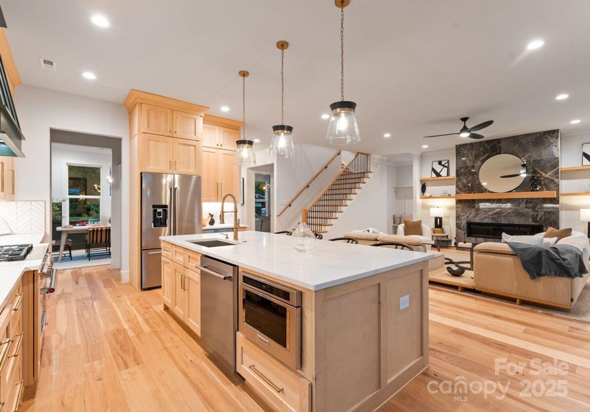 Furnished interior view inside a new home in , Charlotte (Image 16). Furnished interior view inside a new home in , Charlotte (Image 16).
